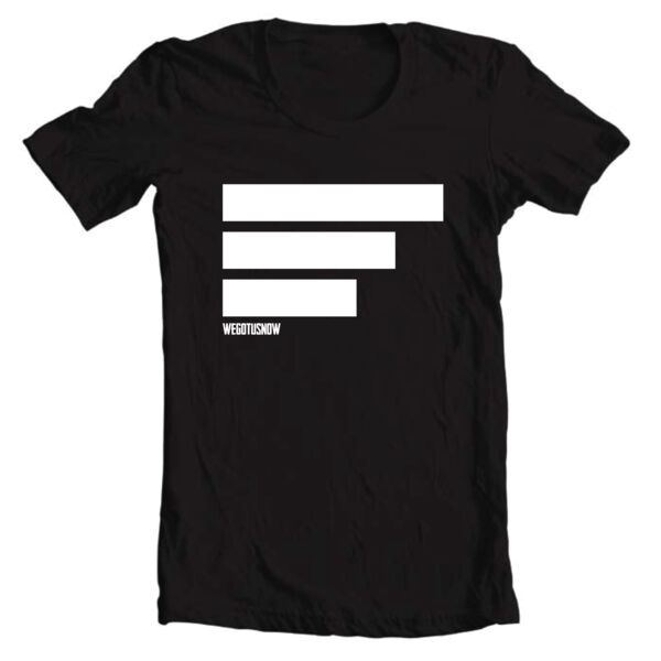 WEGOTUSNOW - TEE - BLACK Thumbnail